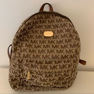 Authentic Michael Kors Jet Set Backpack